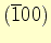 $(\overline{1}00)$