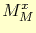 $\displaystyle M_M^x$