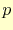 $\displaystyle p$