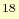 $^{18}$