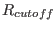 $R_{cutoff}$